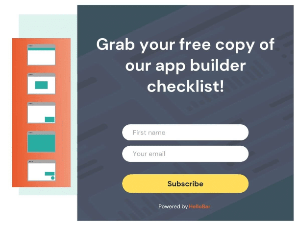 Image of email sub list